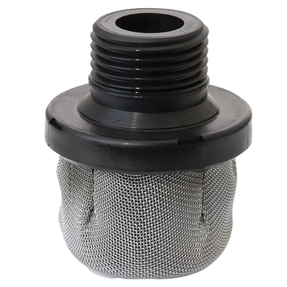 288716 Inlet Strainer Airless Paint Sprayer Strainer Removes Debris Black And Silver For Airless Paint Sprayer