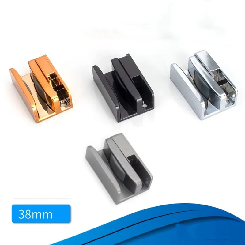 Shower room accessories glass limit positioning adhesive bathroom swing stop SQH103