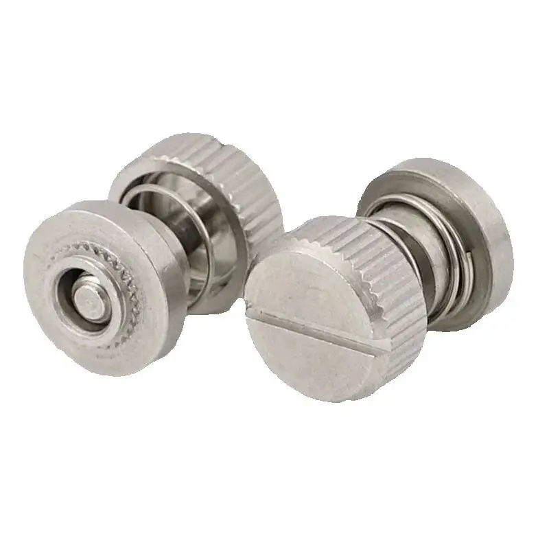 สกรูยึดแผงเหล็กแบบมีปุ่มล็อค 10 ชิ้น รุ่น PF32-M4-16/PF31-M4-16 สำหรับตู้และแผงวงจร 1