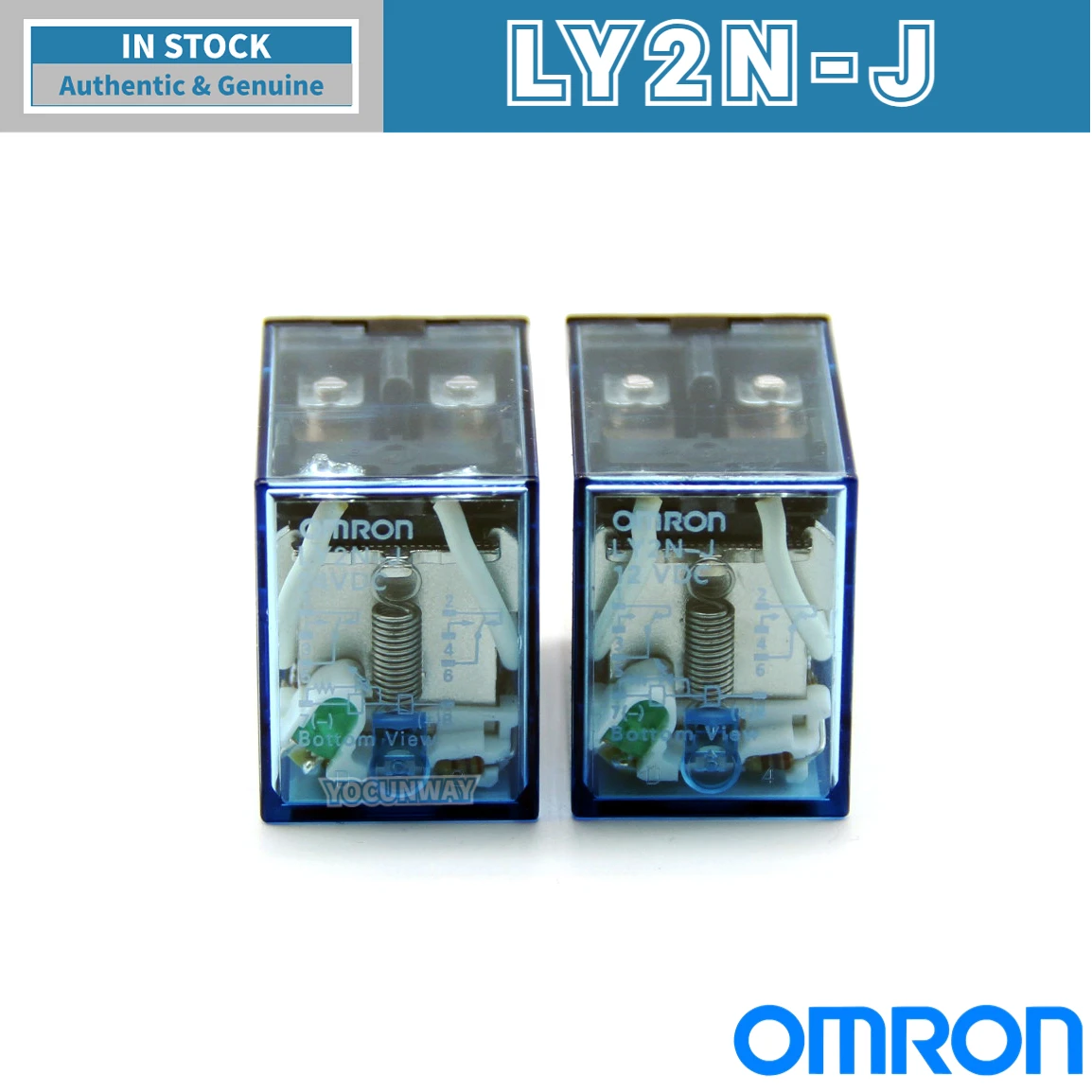 Nuovo Autentico Originale Giappone Omron Relè Per Uso Generale Ly2N-J Ly4N-J 12Vdc 24Vdc 110Vdc 110Vac 220V 24Vac Dc48V 8Pin 14Pin