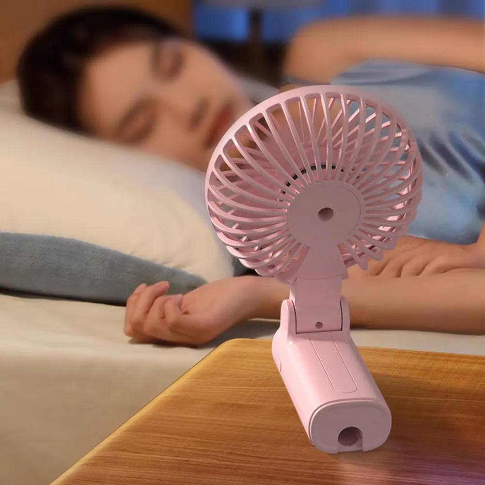 Umbrella Clip Fan 3-Speed Adjustment Portable Handheld Fan 1-3 Working Hours Electric Personal Fan for Outdoor Umbrella