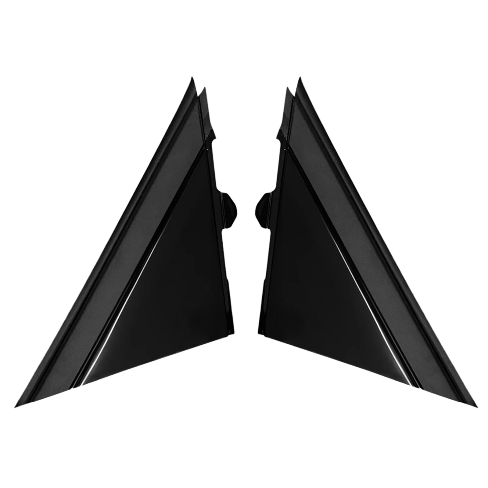 Molding Door Mirror Triangle plate Cover For FIAT 500 2012- Flag Cover Front Window A-pillar Triangle 1SH17KX7AA 1SH16KX7AA
