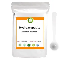 Food Grade Using for Toothpaste 100% Pure Hydroxyapatite 60 Nano Powder