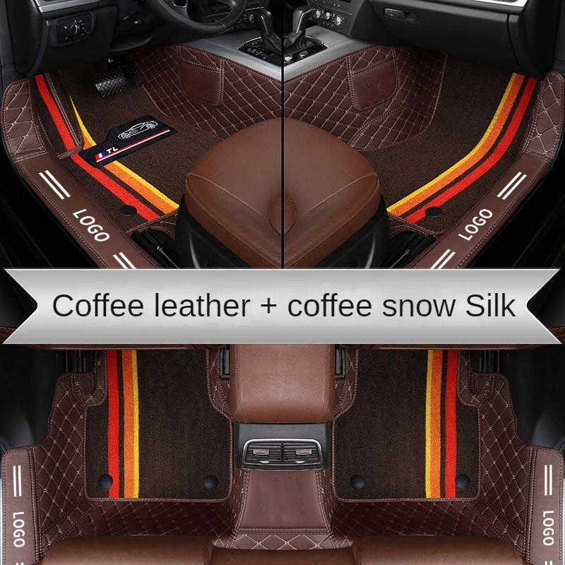 

Двухслойные автомобильные коврики на заказ, для Toyota Crownkluger Reiz CHR Camry Wildlander Highlander YARiS L EZ Levin Yaris