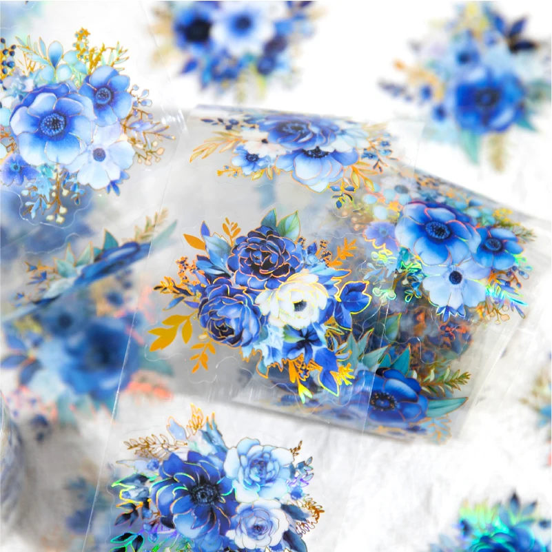 Floral Dream Washi Tape for Scrapbooking and Stationery Crafting