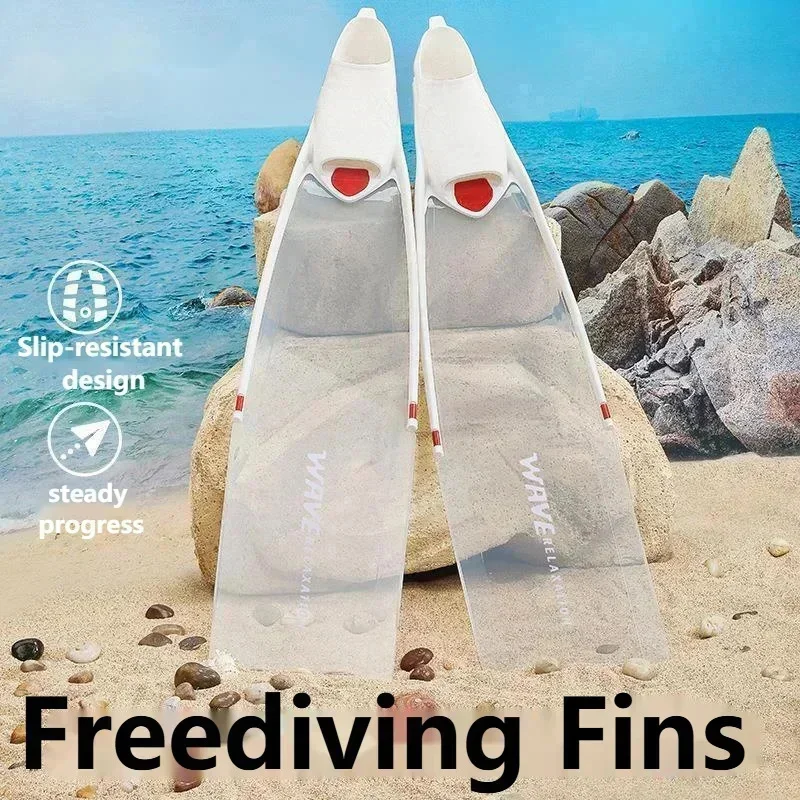 Pinne Lunghe per Snorkeling e Apnea Comode e Flessibili - immagine 2