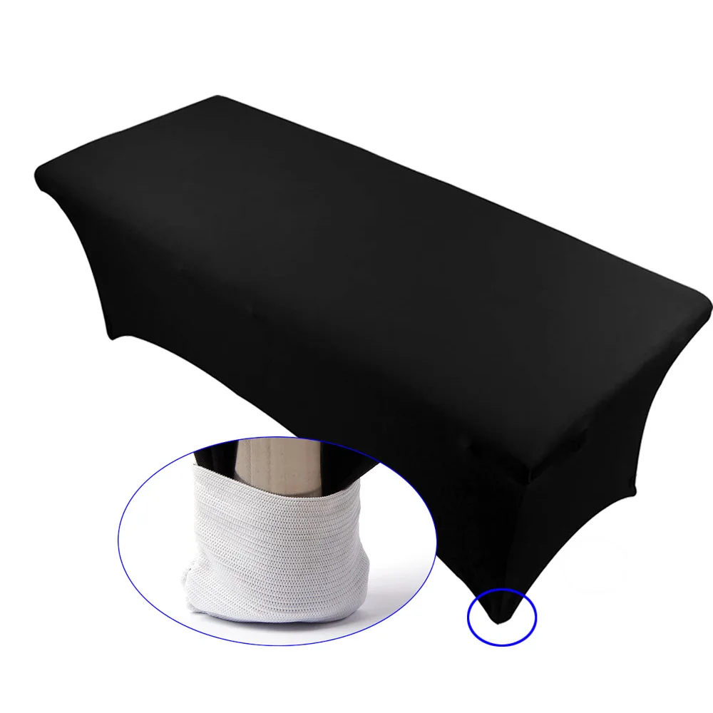 Black Grafting Lash Bed Cover Reusable Eyelash Extension Table Bed Cover Sheet Rectangular Tablecloth Protector Makeup Tools