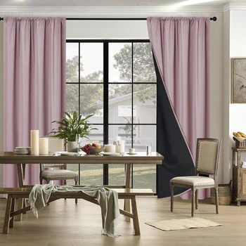 100% Blackout Window Curtain Panel 1