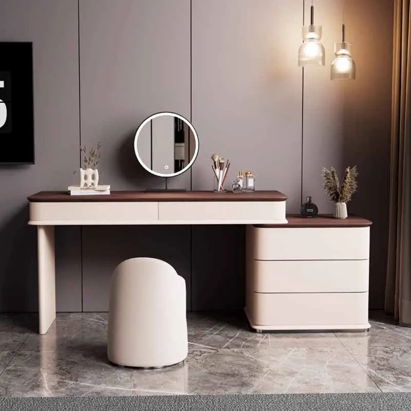 

Apartment Ornaments Dressing Table Organizer Storage Classic Nordic Dressing Table Jeweler Cabinet Tocador Home Furniture