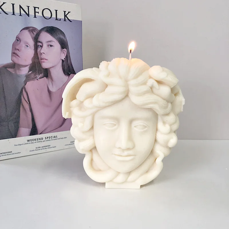 

Абстрактный Аватар, силиконовая форма для свечей «сделай сам», пластырь для свечей для ароматерапии, украшения для мыла, рукоделие