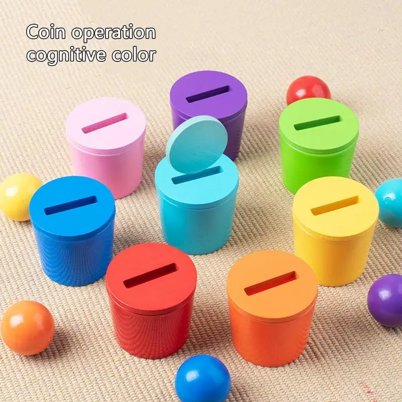 Ball Sorting Game Toddler Counting Toys For Learning Colors Learning And Educational Toys Fine Motor Skills Ball Game For