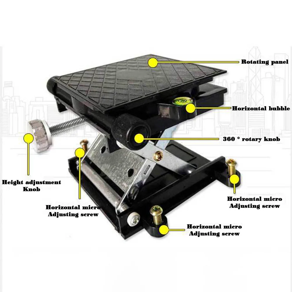Scissor Lift Table Manual Adjustable Aluminum Alloy Multi-Function Laboratory Woodworking Engraving Lifting Stand Rack