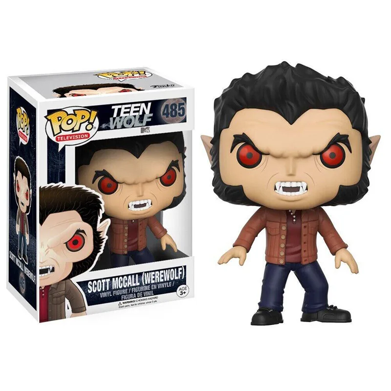 Funko Pop Movie Teen Wolf #485 Scott Mccall Wolverine Vinyl Action Figures Giocattoli Bambole Da Collezione