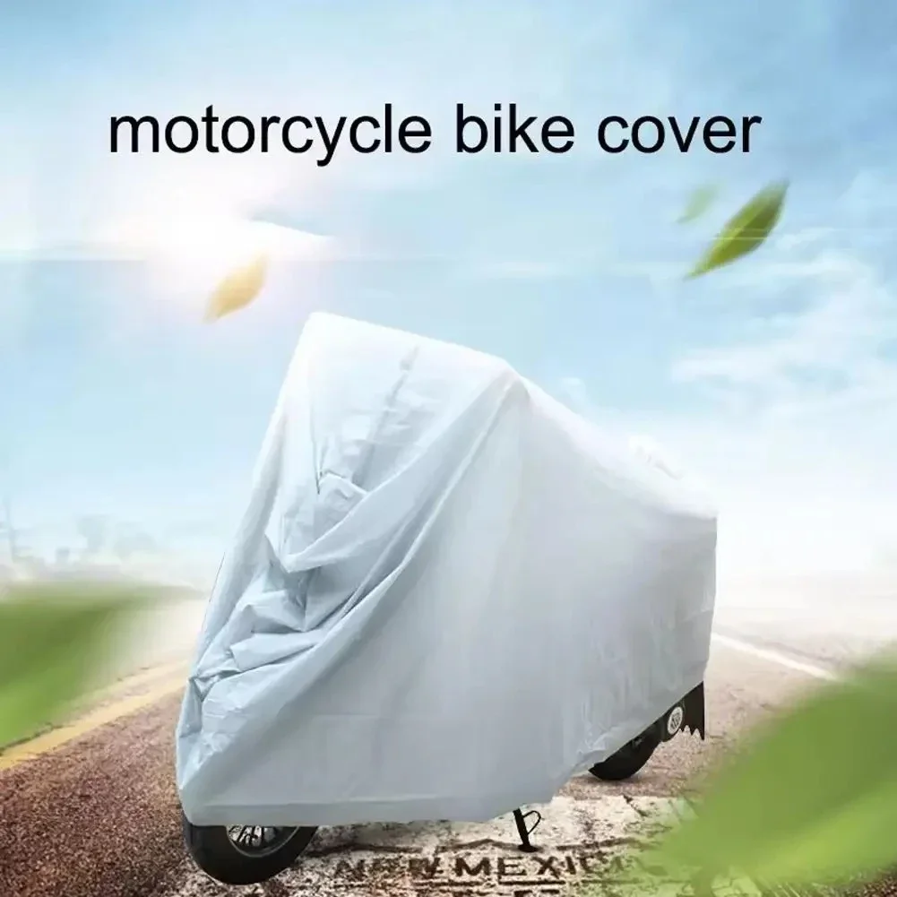 Motorcycle Outdoor Indoor Protective Cover Waterproof Bike Scooter Outdoor Rain Dust UV Proof Sun Protection Case For Motorbike