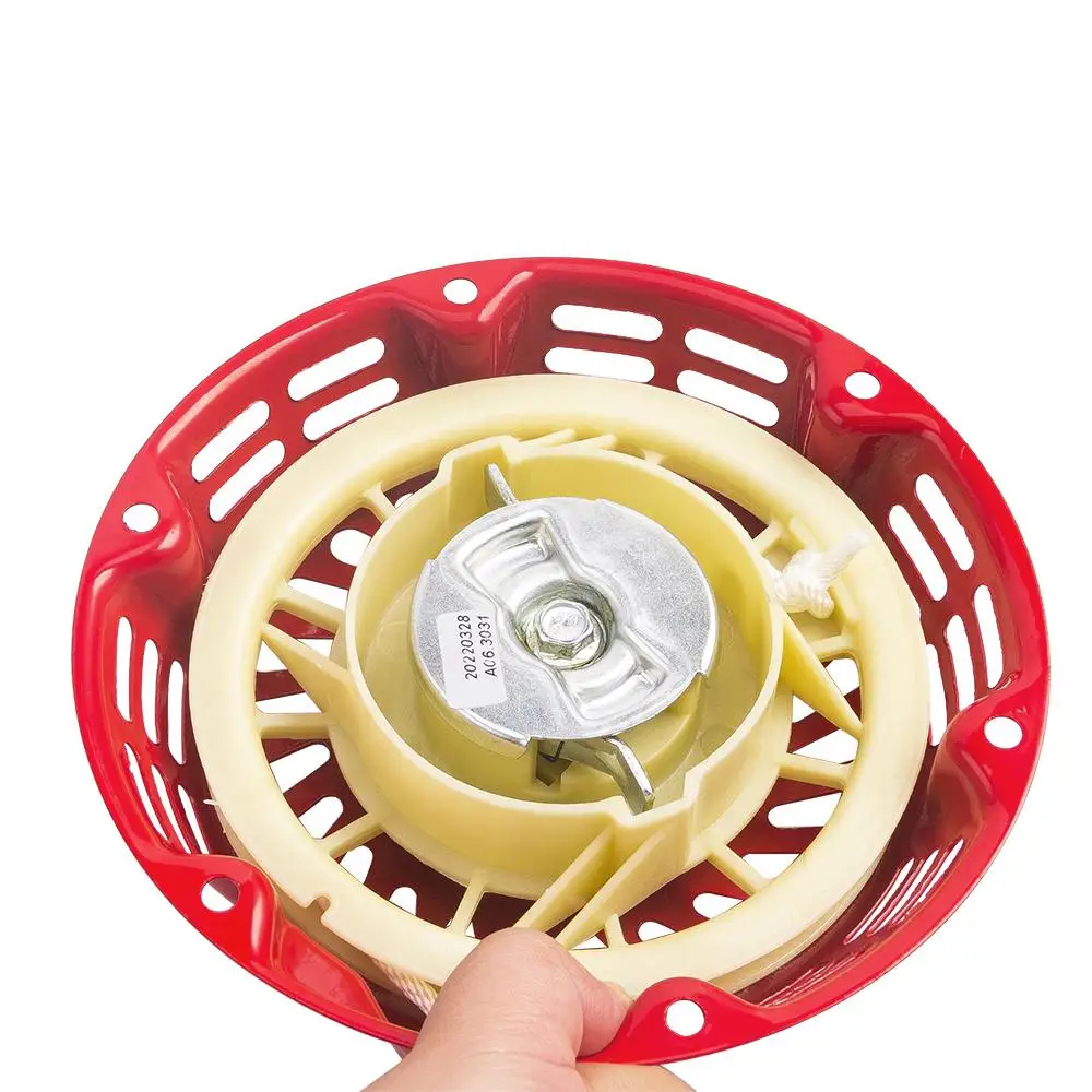 High Quality GX160 168F 170F Pull Recoil Starter Gasoline Generator Starter Recoil Spare Parts Petrol Engine Pull Pate 5.5hp