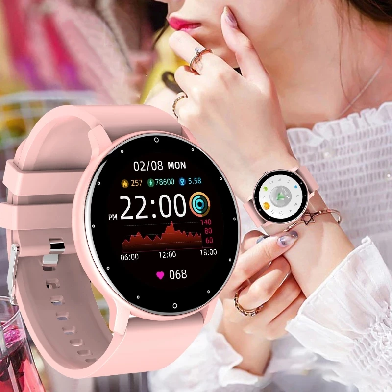 2024 New For Huawei Xiaomi Smart Watch Men's Full Touch Screen Sports Fitness Watch Heart Rate Bluetooth Call SmartWatch Women 3