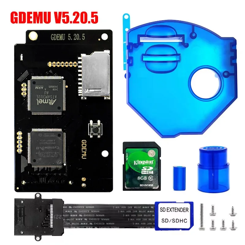 GDEMU V5.20 最新バージョン光学ドライブシミュレーションボードセガ 