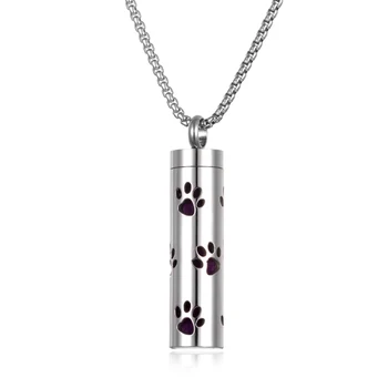 AromaGlow™ – Stainless Steel Aromatherapy Necklace - XN046-4
