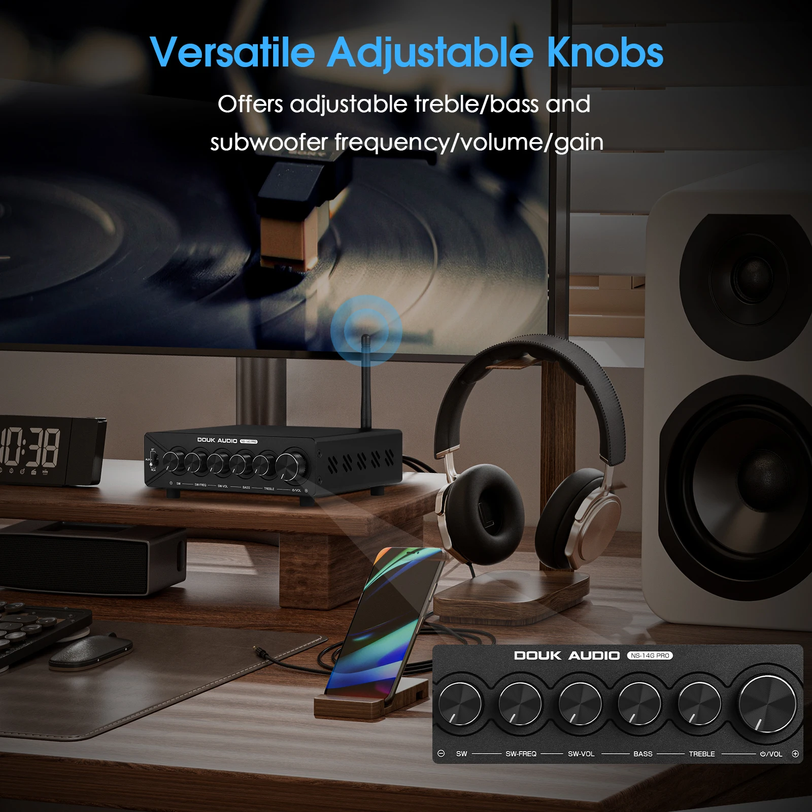 ホームシアター Nobsound? 2014 latest 6N9P+EL34B single-ended class A tube amplifier 13w*2