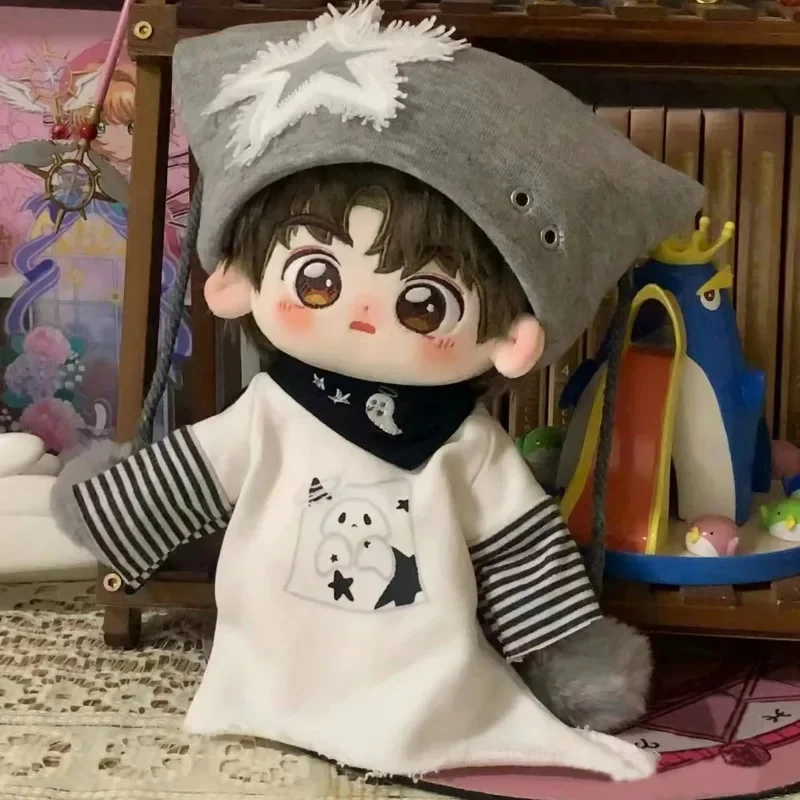 Men's clothing cotton dolls Li Xiaolang dolls baby clothes hoodie T-shirt set
