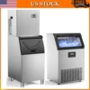 Commercial Ice Maker, Ice Making Machine with Large Storage Bin, Auto Self-Cleaning Ice Maker Perfect for Home Bar Business 1