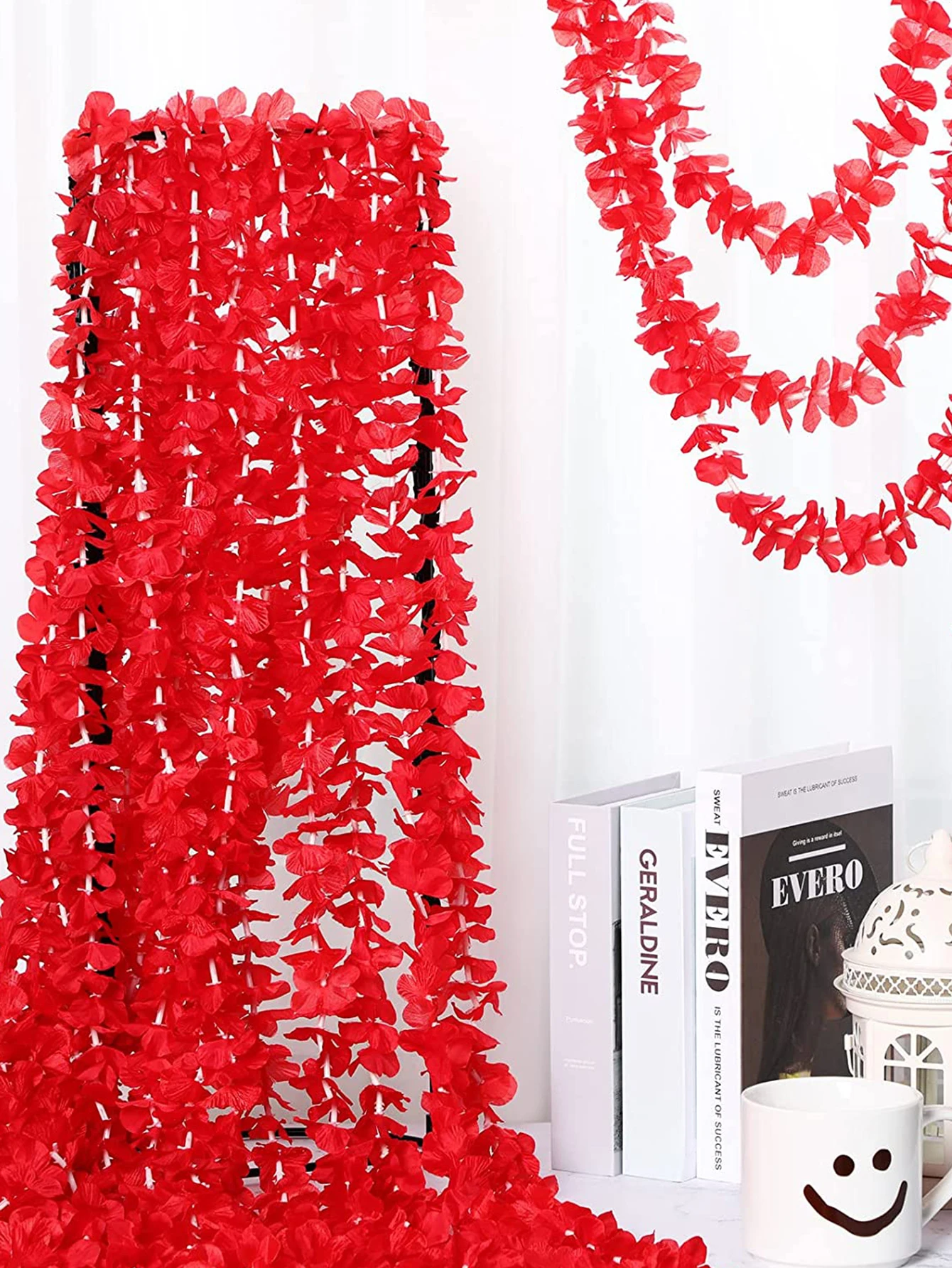 5/10 Stück 100cm Seiden-Kunstblumen Sakura-Girlande für Hochzeit, Garten, Bogen, Romantische Heimdekoration, DIY-Geschenke im Trend – Detail 2