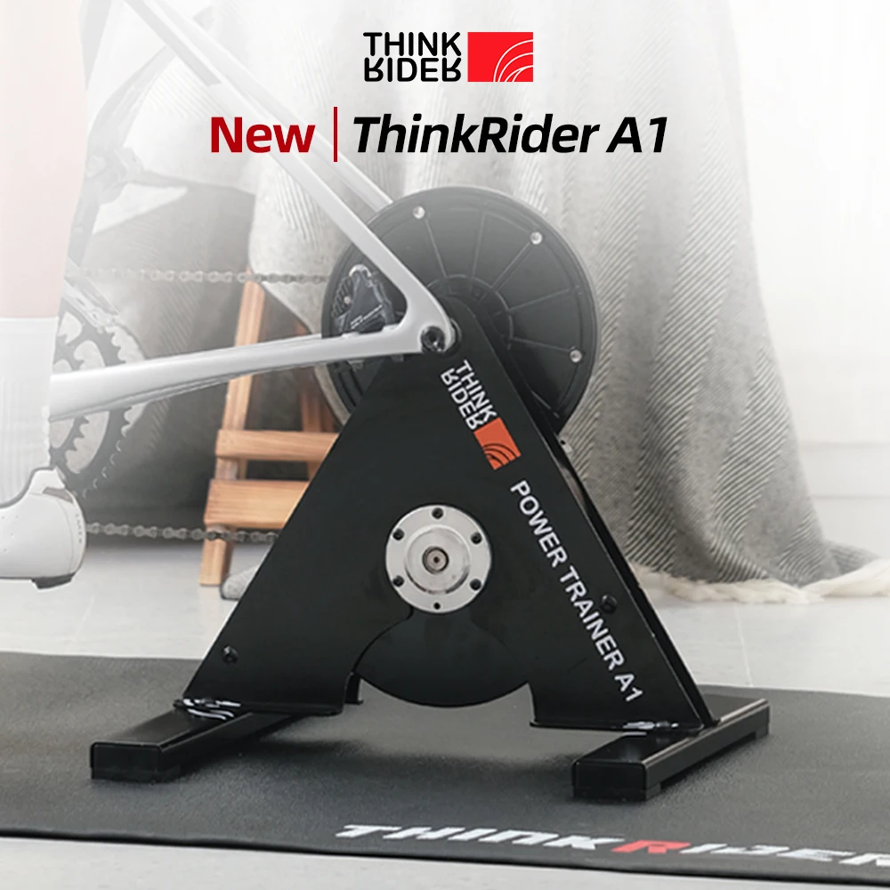 ThinkRider-A1インチホイールトレーナー,マウンテンバイク,ダイレクトドライブ,内蔵パワーメーター,ホームストレーナー,3%  サイトサイクリングトレーニング