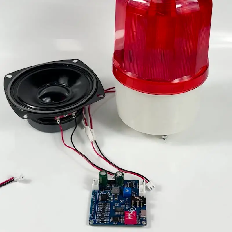 Module De Lecture Vocale DY-HV20T 12V 24V - Amplificateur Numérique 20W MP3 WAV UART Carte TF