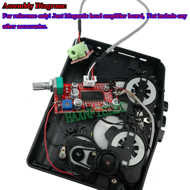 LAG668 Tape Player Magnetic Head Amplifier Board With Bass Headphone Amplification