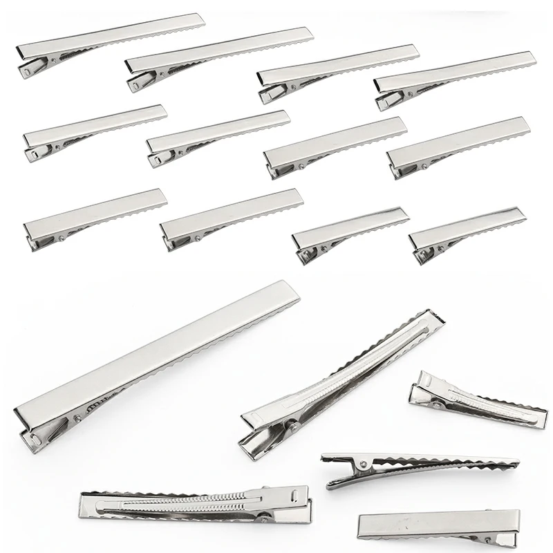 

IMZAY 20PCS Stainless Steel Alligator Clips DIY Jewelry Hair Style Tools Sewing Accessories Crocodile Hair Clips Set