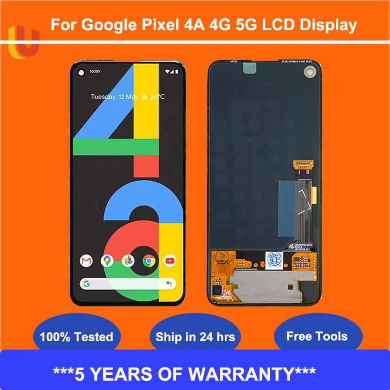 Google Pixel 4a 5g Screen Replacement Touch Digitized Assembly