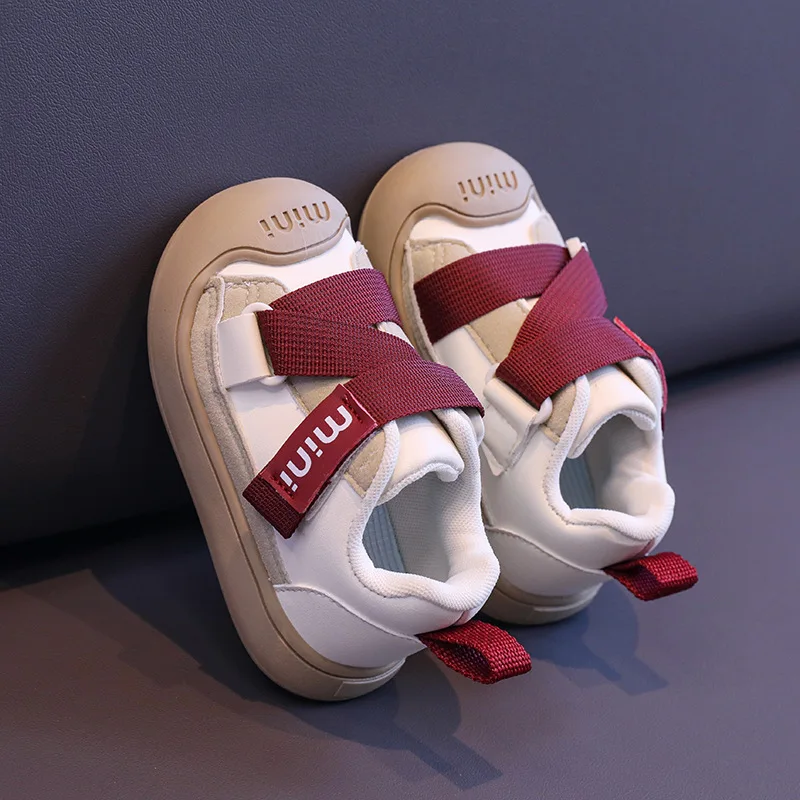 New Children Sneakers Kids Casual Shoes Hoop & Loop Sports Shoe Boys Girls Flexible Tennis Infant Baby Non-slip Flat Shoes