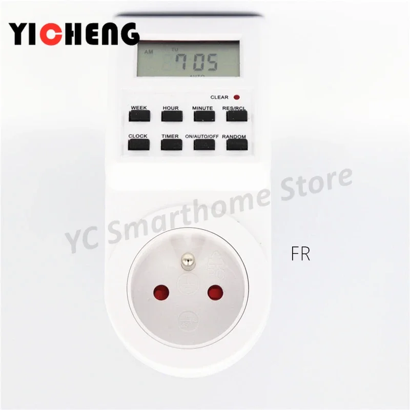 Timer Switch for timer switch digital timer programmable timer switch time switch EU US UK small screen electronic wall electric digital BR FR AU