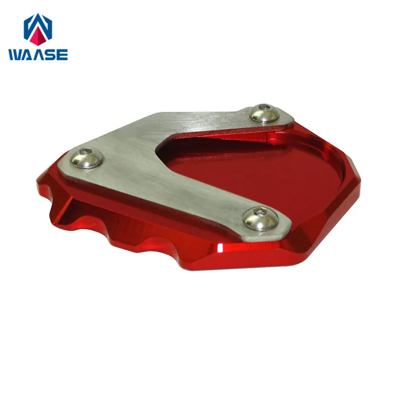 

waase For BMW R900RT 09-10 R1200R 06-14 R1200RT 04-13 R1200ST 03-07 Kickstand Foot Side Stand Extension Pad Support Plate