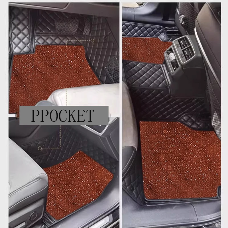메르세데스 벤츠 G-CLASS W461 W463 2000-2025 년 자동 카펫 4PCS 별이 빛나는 하늘 담요 맞춤형 자동차 바닥 매트 Accessorie