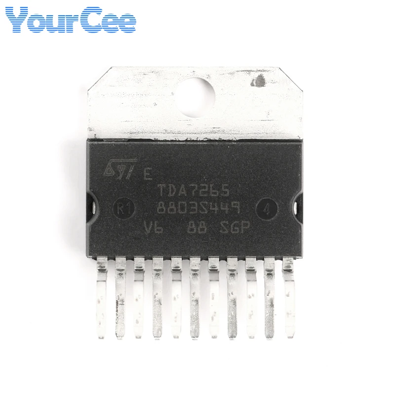 TDA7265 7265 Multiwatt11 Аудио Усилитель 25 + 25 Вт Чип IC.