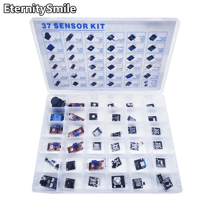 For arduino 45 in 1 Sensors Modules Starter Kit better than 37in1 ...