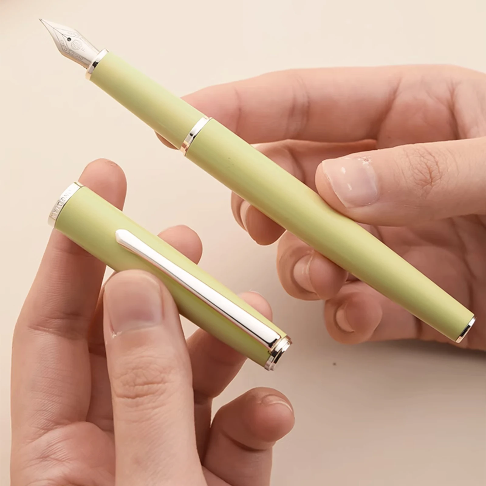 Hongdian 920s fountain pen retro high-end calligraphy writing ink pens school office business pen students stationary Xmas gifts - 6