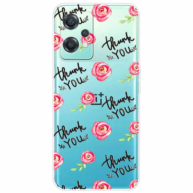 Clear TPU Soft Fashion Transparent Silicone Phone Case Cover
