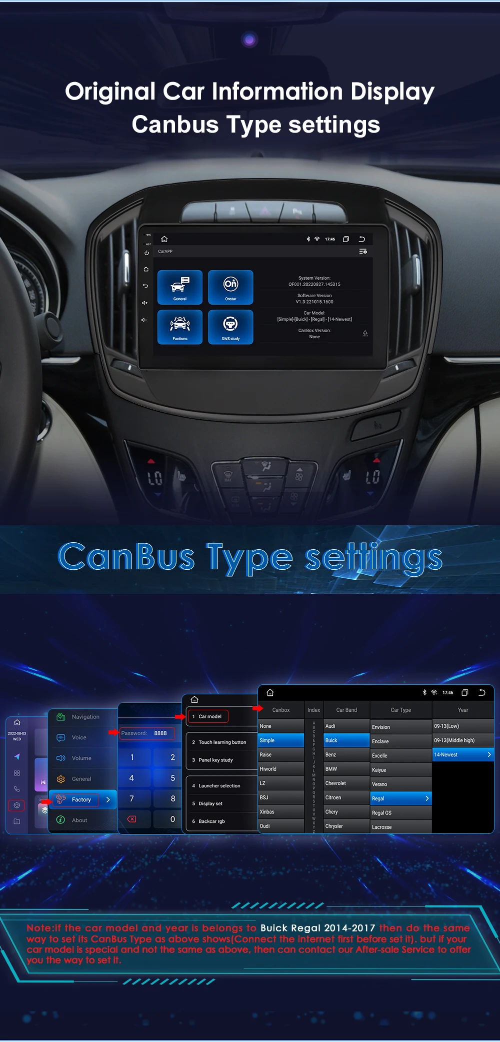 Hizpo 2 DIN Android 13 Car Radio For Buick Regal For Opel Insignia 2014 - 2017 Multimedia Stereo Screen Carplay 7862 AutoRadio