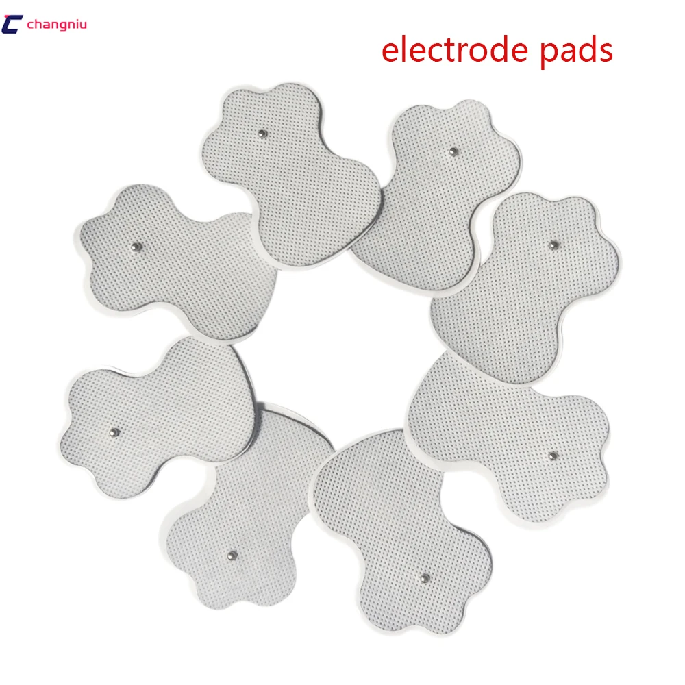 

5000pcs(2500 PAIRS) good quality white Electrode Pads for Tens Acupuncture,Slimming massager , Digital Therapy Machine Massager