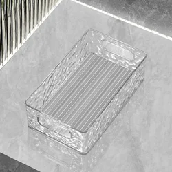 Acrylic Stackable Storage Box and Organizer for Cosmetics and Beauty Products (Transparent)