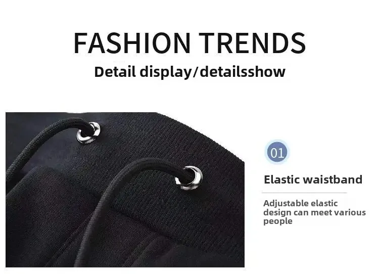 Schnelltrocknende Sommershorts aus reiner Baumwolle für Herren mit lockerer Passform