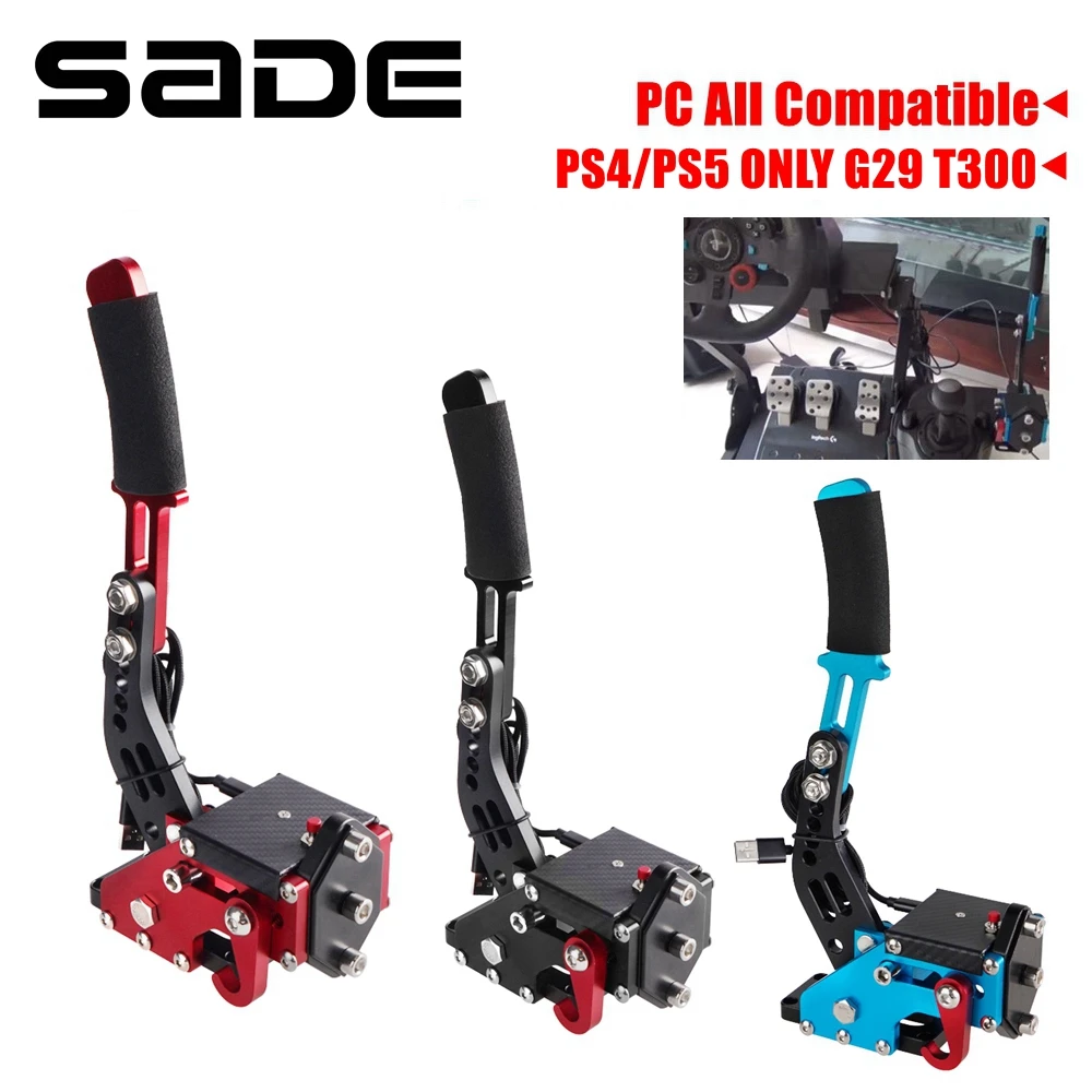 USB Handbrake For PS4/PS5 Logitech G29 T300 XBOX1 XSS XSX G920 PC All