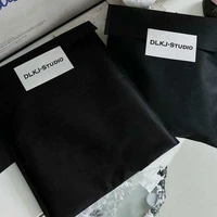 50pcs Thickened Non-woven Fabric Bag With Handle Large Capacity T-shirt Packaging Clothing Store Special Gift Bag 2