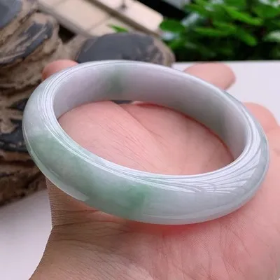

zheru Jewelry Natural Burma Jade 54mm-62mm bracelet Exquisite Princess bracelet send girlfriend send mom