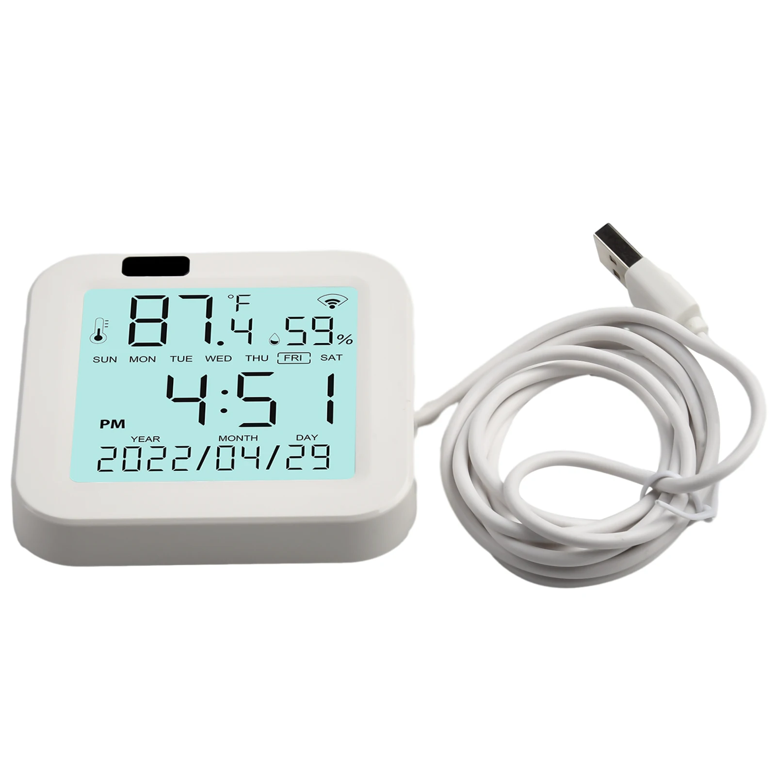 

-10 ~ + 55 ℃ 0 ~ 100% RH наружный датчик температуры и влажности для сада, внутренний и наружный умный датчик температуры Wi-Fi 2,4G