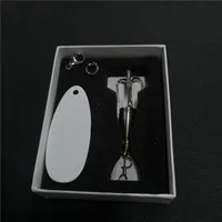 sublimation blank fish hook item hot transfer printing blank consumables 10pcs/lot 1