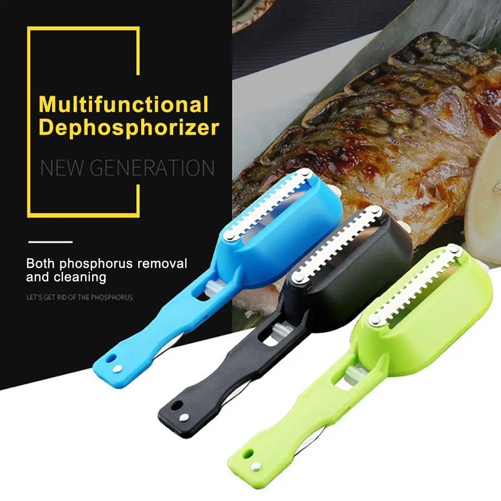 

Stainless Steel Fish Scale Remover Cleaner Kitchen Fish Scaler Lightweight Fish Skin Graters Cleaning Peeler Kitchen Tools