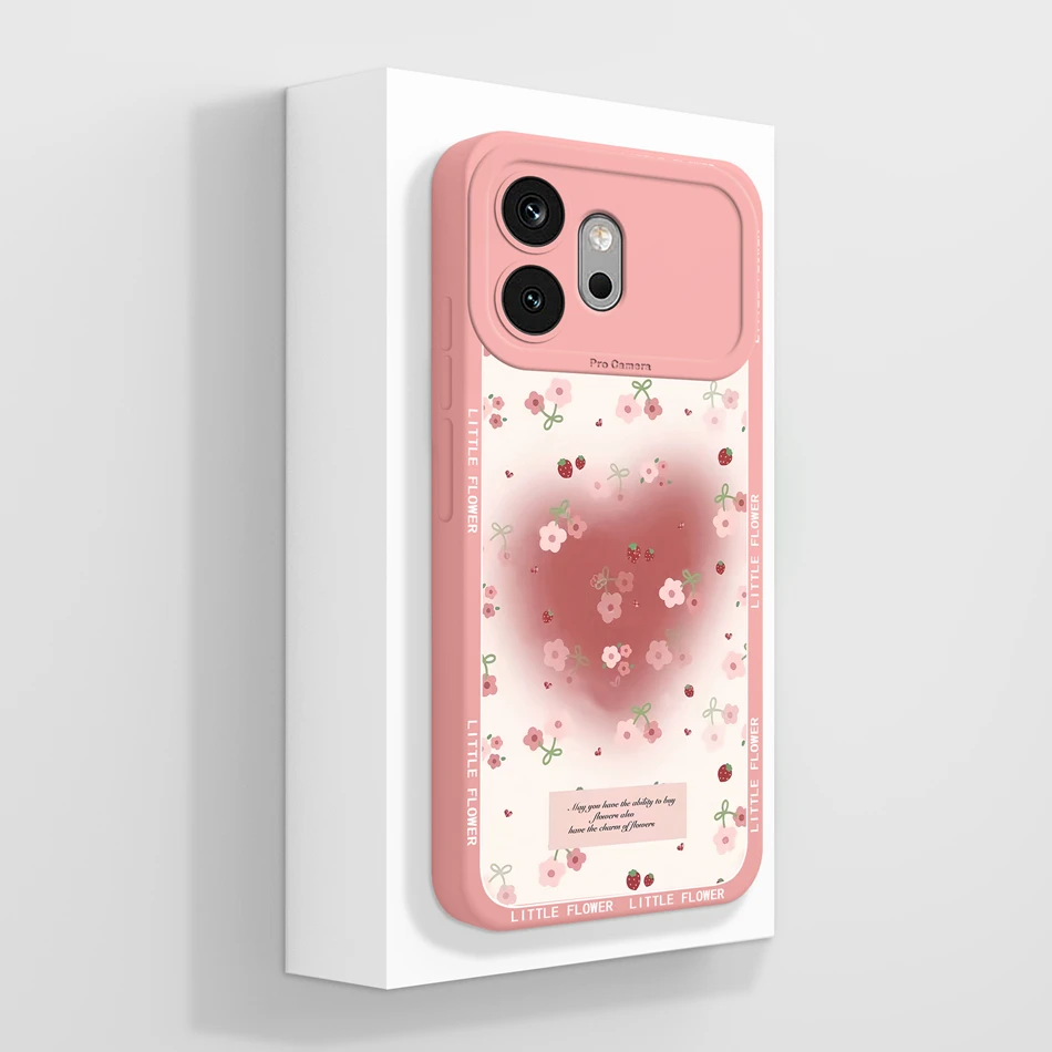 Candy Painted Soft Liquid Silicone Lightweight Phone Case with Lens Protection